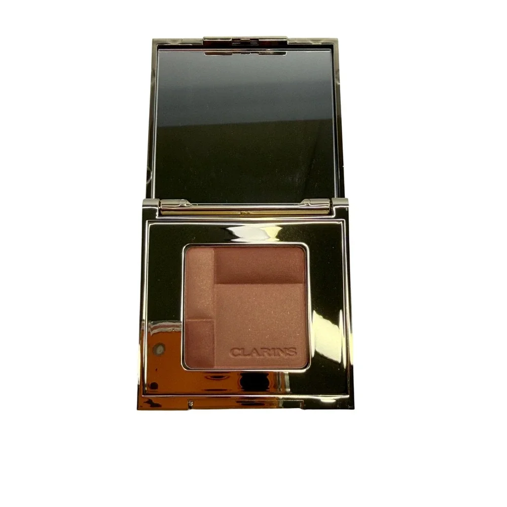 Clarins Blush Prodige 02 Soft Peach Illuminating Cheek Colour Gold Compact NWB
